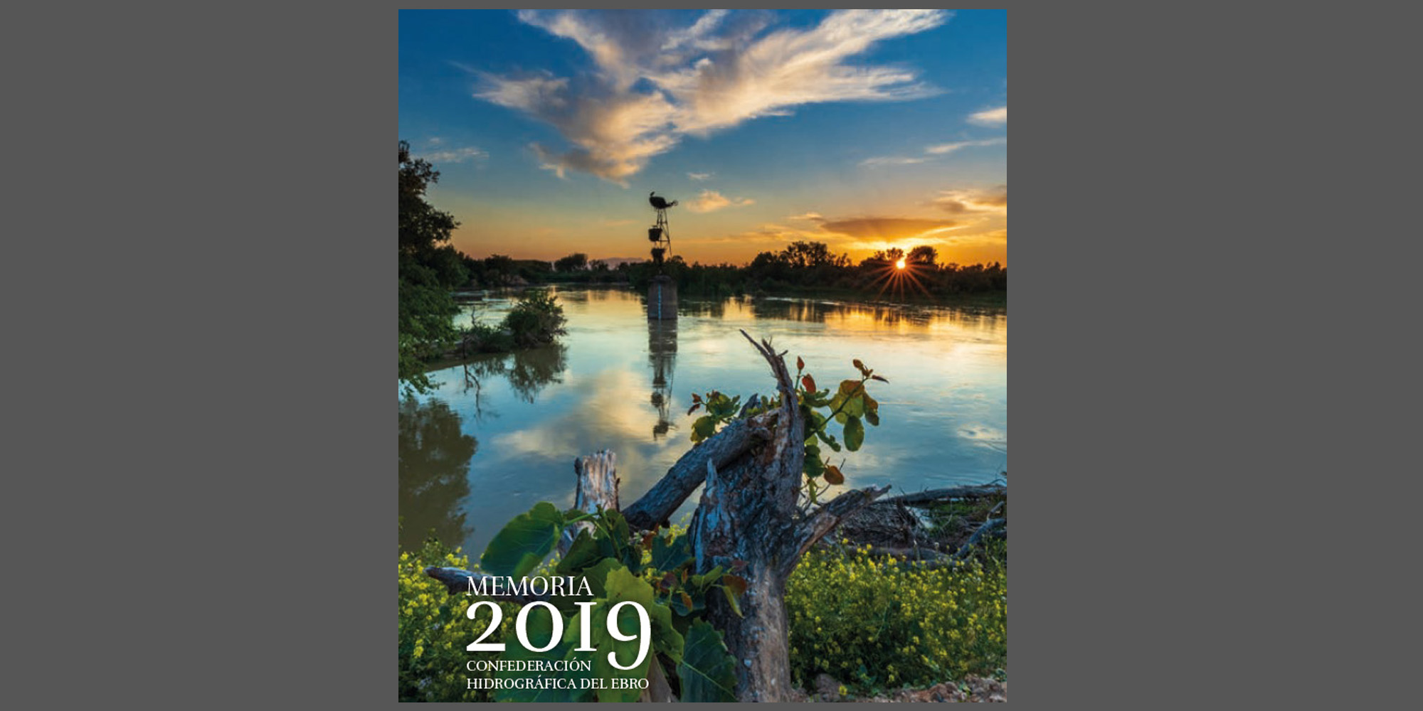 Memoria de la Confederación Hidrográfica del Ebro del año 2019 Memoria de la Confederación Hidrográfica del Ebro del año 2019